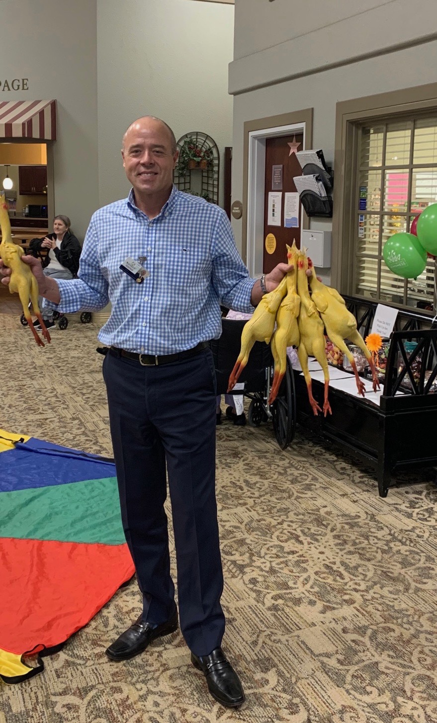 Erik Johnson, Founder of Lawrence Senior Support